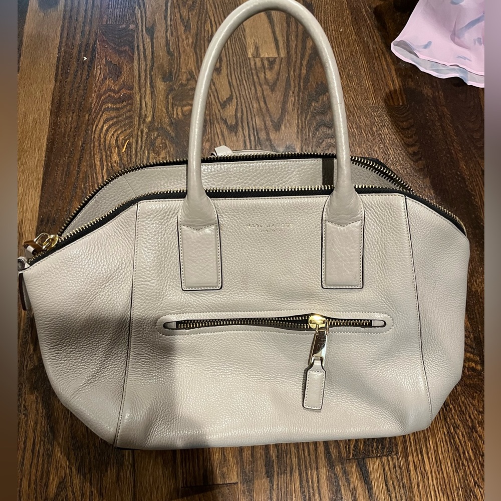 Marc Jacobs collection, incognito bag. Light gray. Worn